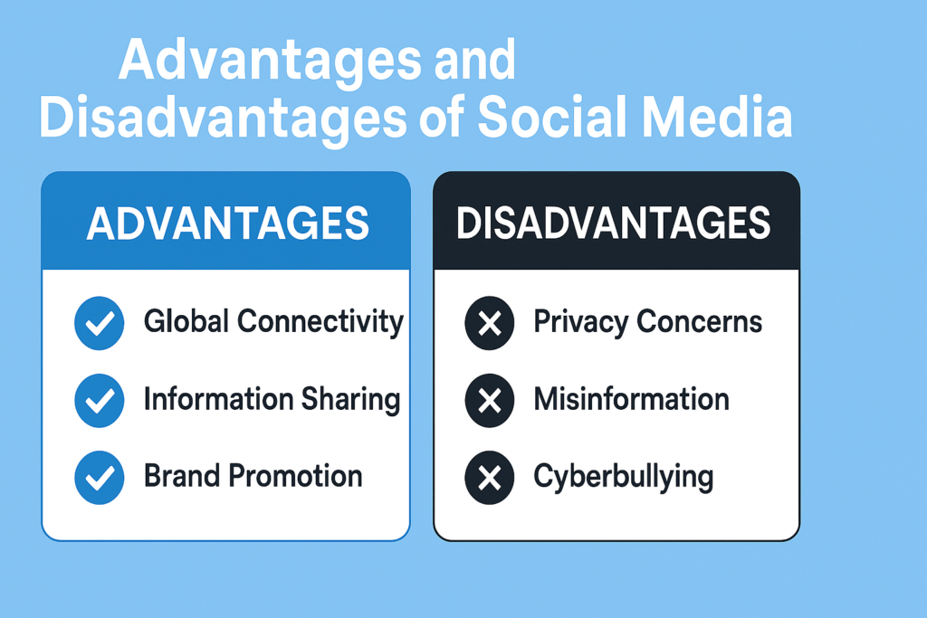 Advantages and Disadvantages of Social Media